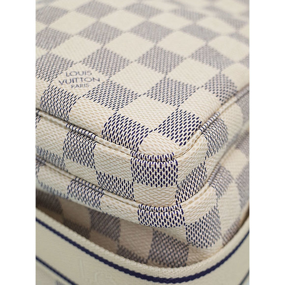 Louis Vuitton Damier Azur Naviglio Shoulder Bag - Picture 9 of 9